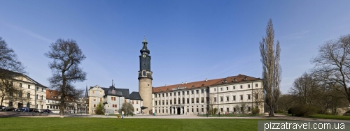 City castle and palace in Weimar