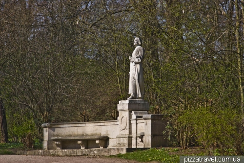 Monument to Franz Liszt in Weimar