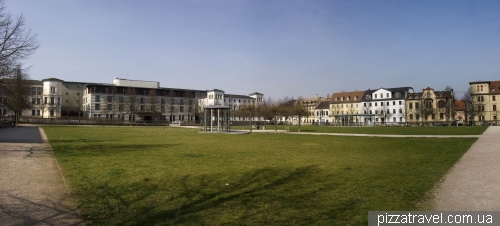 Beethoven Square in Weimar