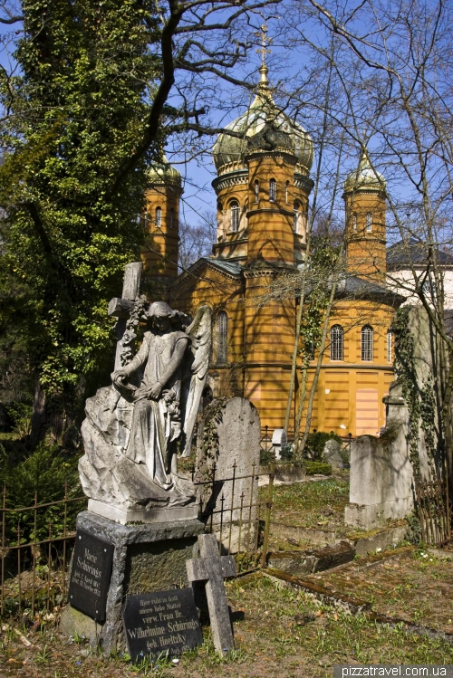 Historical cemetery in Weimar