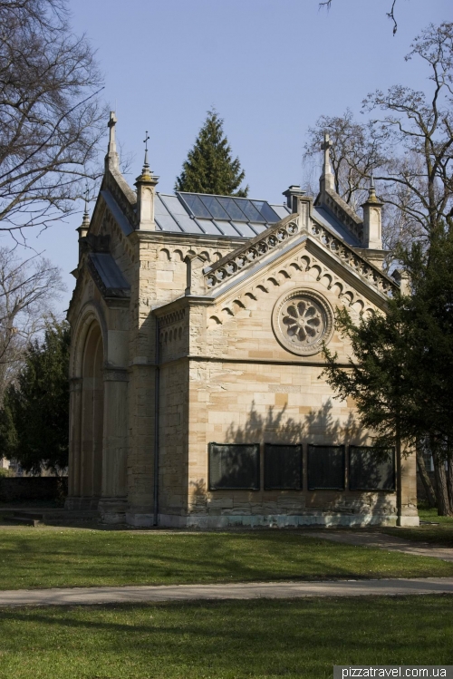 Historical cemetery in Weimar