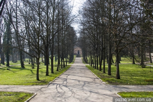 Historical cemetery in Weimar