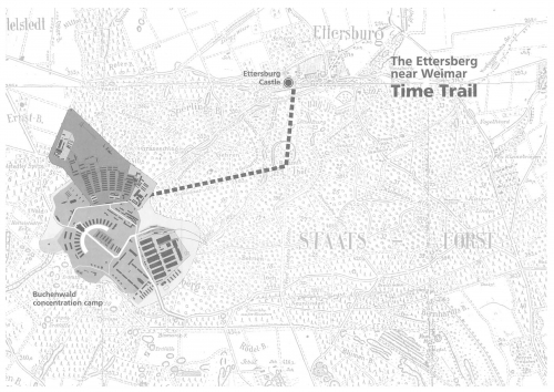 Time lane - trail connected the Buchenwald and Ettersburg castle