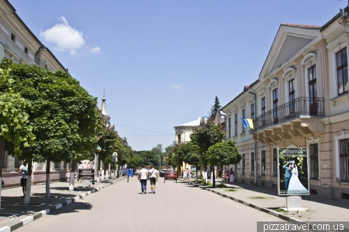 Prospect of Vyacheslav Chornovil in Kolomyia