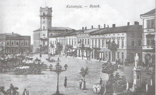 Kolomyia. Market Square in the early 20th century