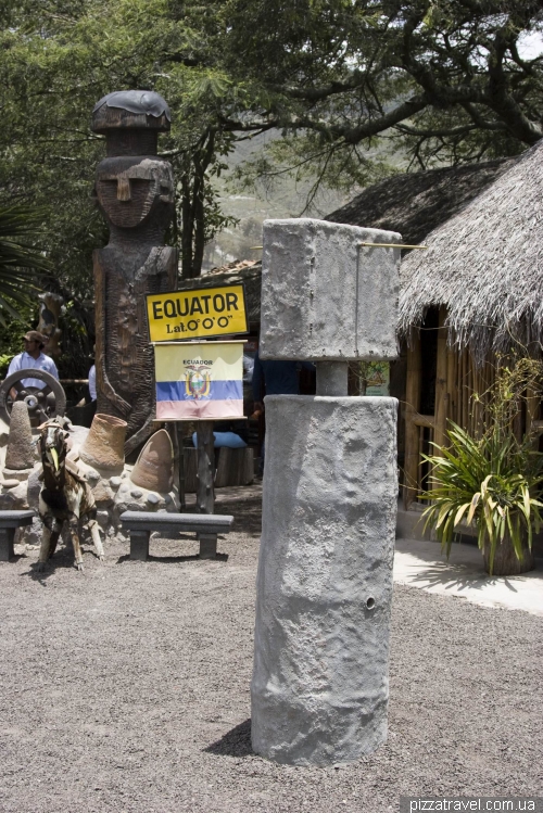 Equator in Ecuador