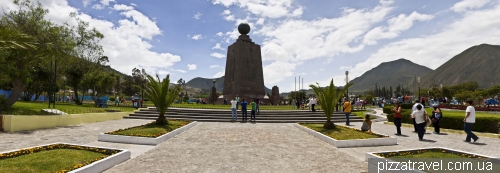 Equator in Ecuador