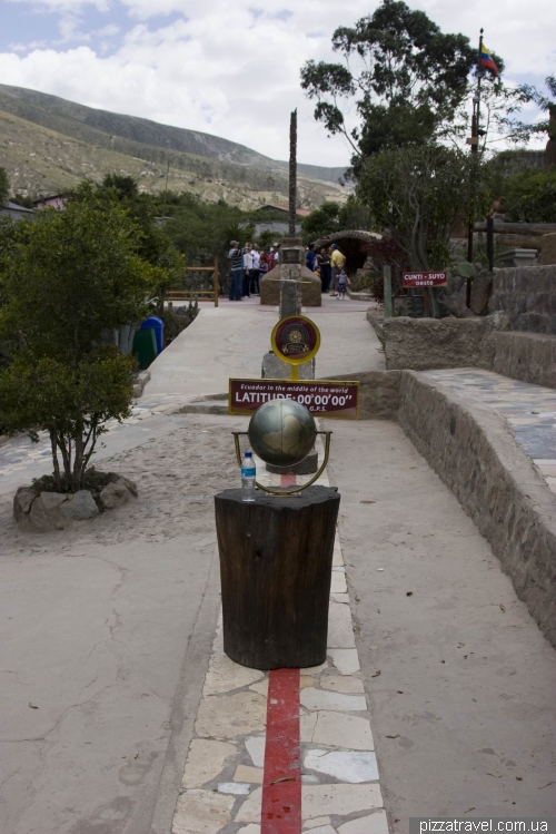 Equator in Ecuador