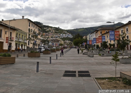 Ronda street in Quito (Calle de la Ronda)