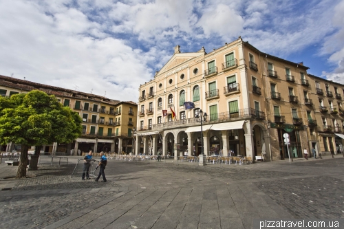 The main square in the old town Plaza Mayor