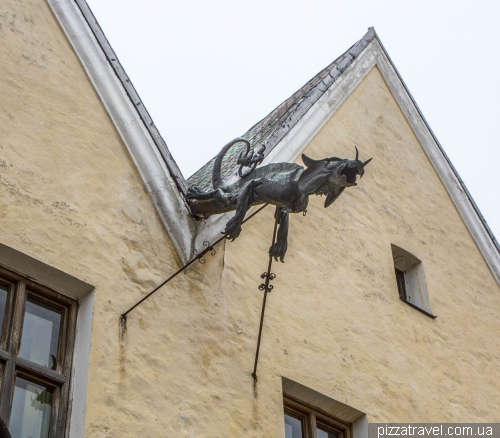 Dragon in Kamianets-Podilskyi