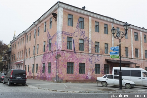 Graffiti in Kamianets-Podilskyi