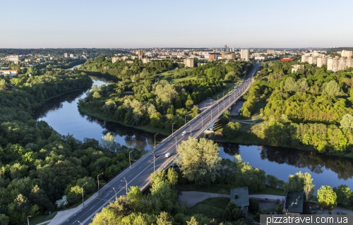 На повітряній кулі над Вільнюсом