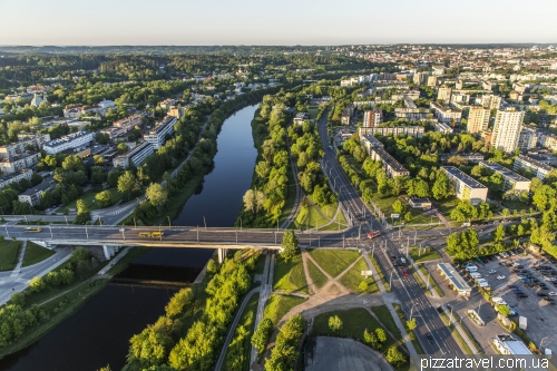 На повітряній кулі над Вільнюсом