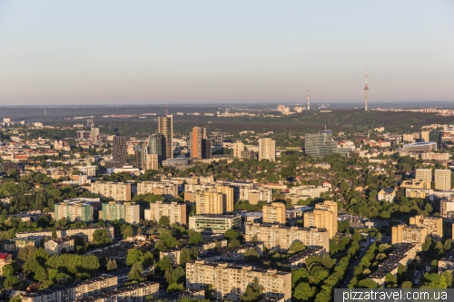 На повітряній кулі над Вільнюсом