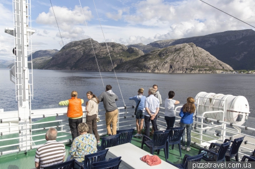 Cruise on the Lysefjord