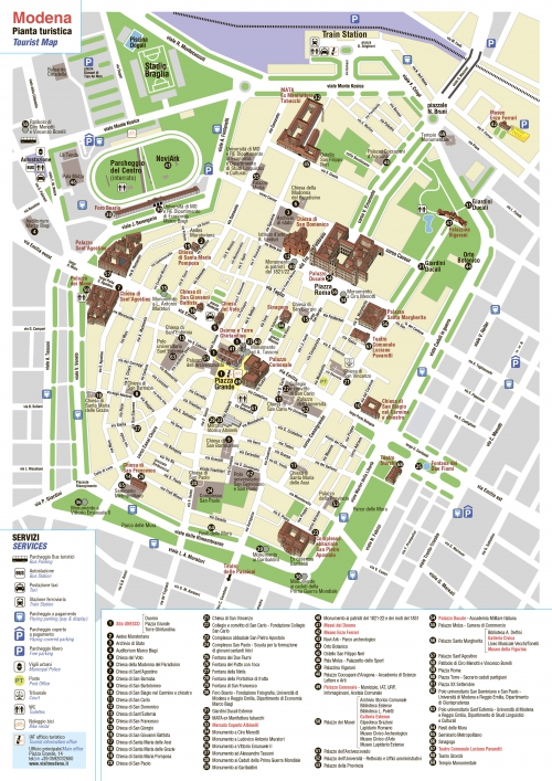 Map of Modena