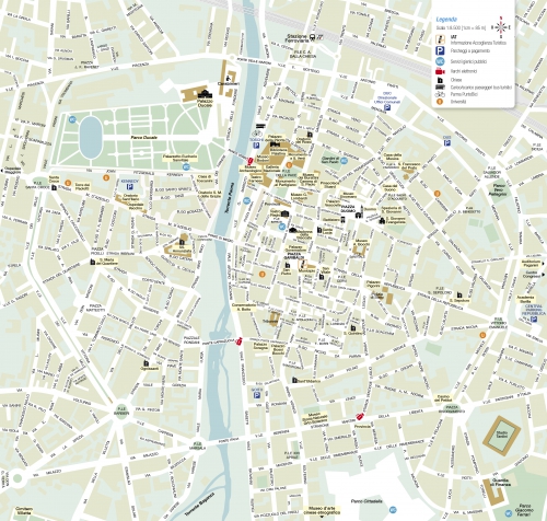 Map of Parma