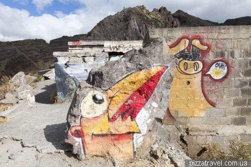 Las Teresitas beach on the Tenerife island