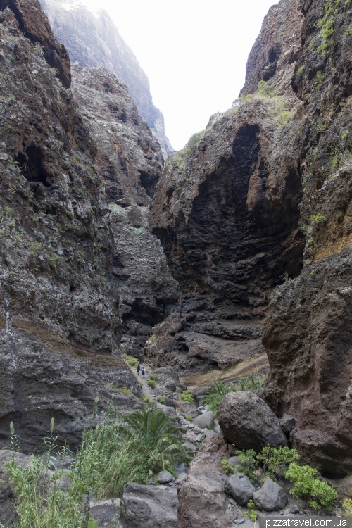 Masca Gorge on Tenerife island