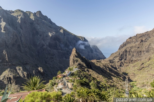 Masca Gorge on Tenerife island