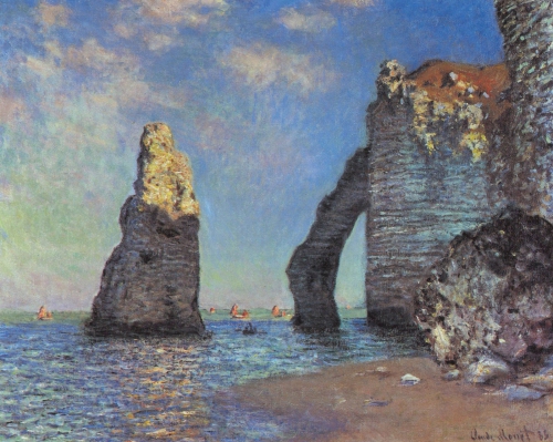 Claude Monet. The Cliffs at Etretat