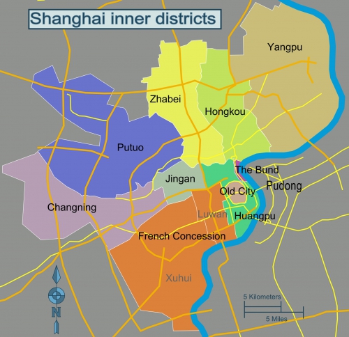 Shanghai Districts