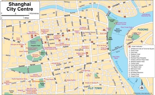 Map of Shanghai