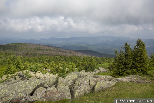 Brocken mountain in Harz