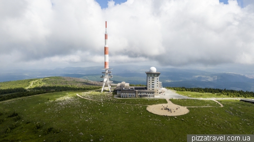 Brocken mountain in Harz