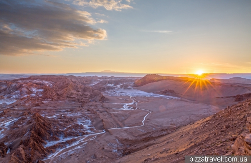 Moon Valley in the Atacama Desert