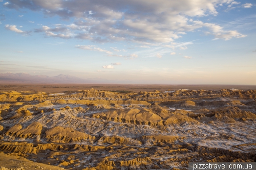 Moon Valley in the Atacama Desert