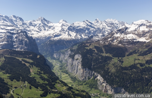 Männlichen mountain and hike to Kleine Scheidegg