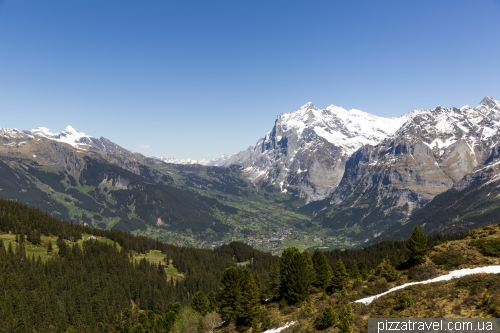 Männlichen mountain and hike to Kleine Scheidegg