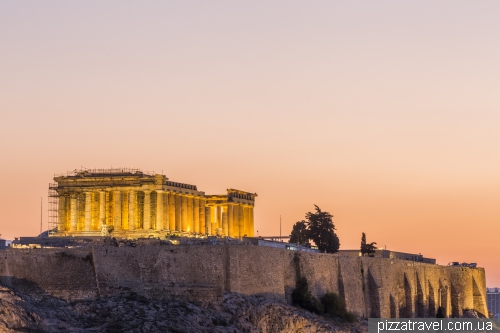 Parthenon - the main temple in ancient Athens