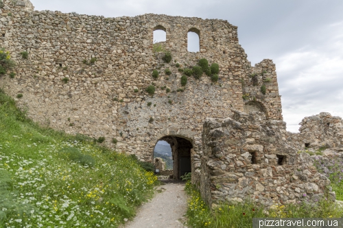 Ghost town and Mystra Fortress