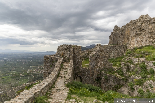 Ghost town and Mystra Fortress