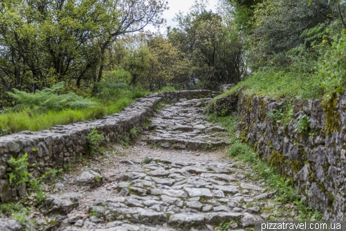 Ghost town and Mystra Fortress