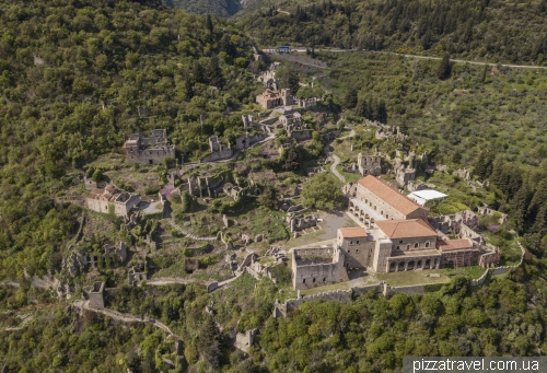 Ghost town and Mystra Fortress