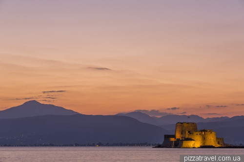 Bourtzi Fortress in Nafplio