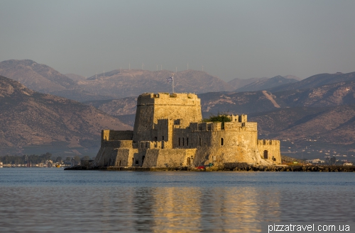 Bourtzi Fortress in Nafplio