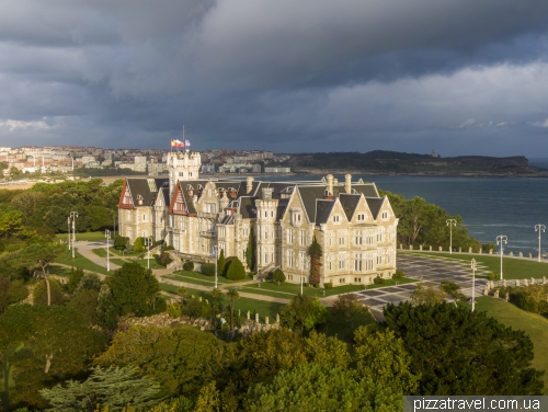 Magdalena Park in Santander