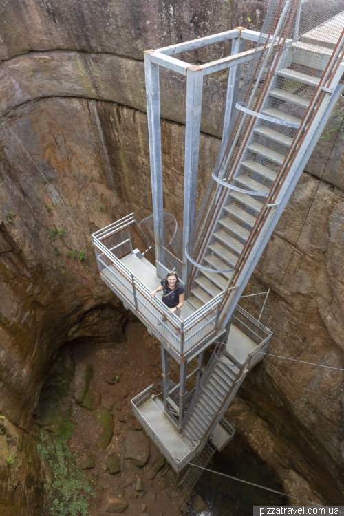 The Devil's Nest (Jalasjarvi), the deepest ground erosion in Europe