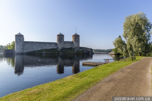 Olafsborg Castle in Savonlinna