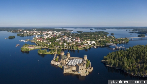 Olafsborg Castle in Savonlinna