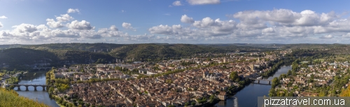 Cahors lookout (Le Mont Saint Cyr)