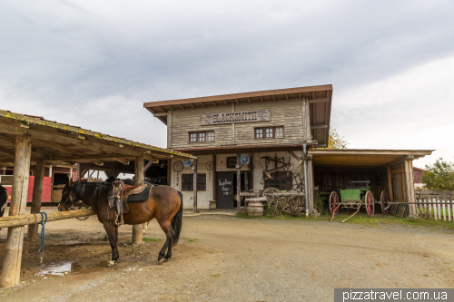 The Wild West-style town of Pullman City in the Harz Mountains