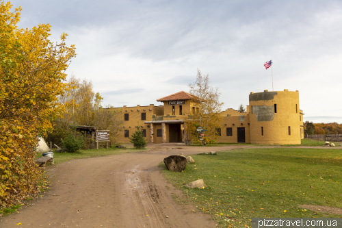 The Wild West-style town of Pullman City in the Harz Mountains