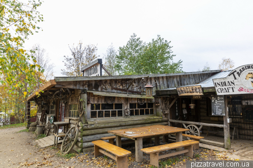 The Wild West-style town of Pullman City in the Harz Mountains