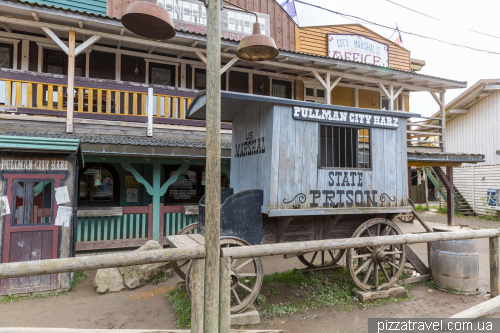 The Wild West-style town of Pullman City in the Harz Mountains